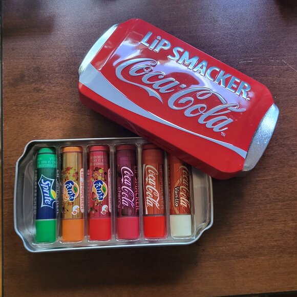 Coca-Cola Lip Smacker Full Set New, Unopened - Picture 1 of 4